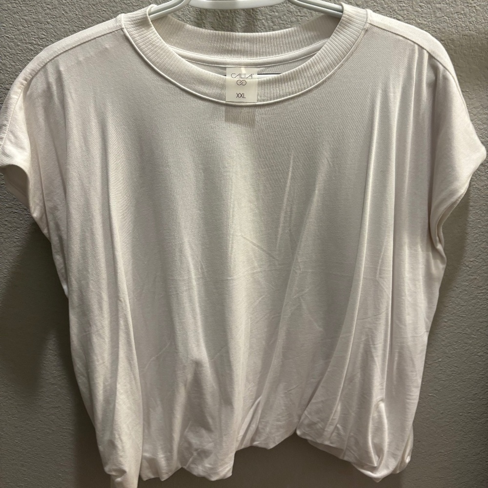 Calia White T Shirt